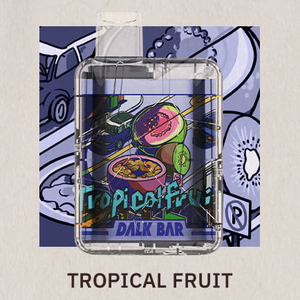 DALK BAR - Tropical Fruit [7000 Puffs] 10pcs - wholesale Smoke Shop