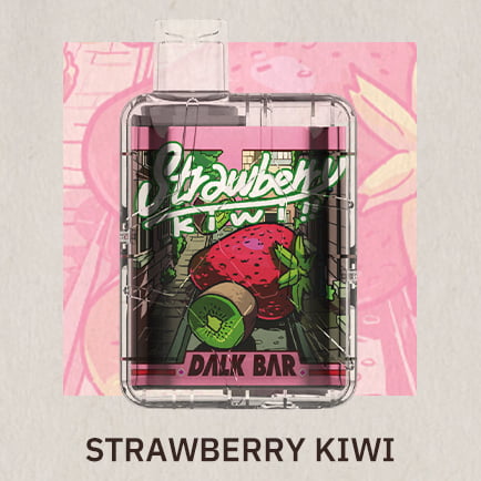 DALK BAR - Strawbrerry Kiwi [7000 Puffs] 10pcs - wholesale Smoke Shop