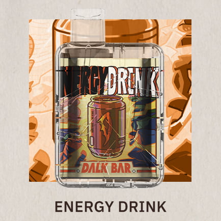 DALK BAR - Energy Drink [7000 Puffs] 10pcs - wholesale Smoke Shop
