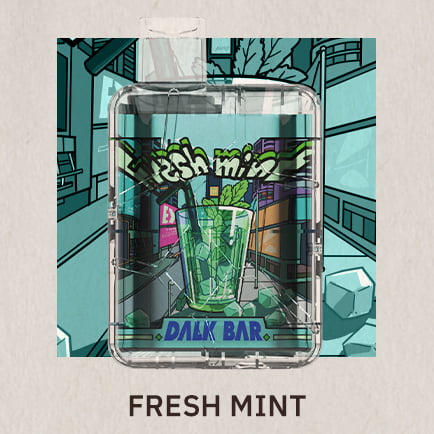 DALK BAR - Fresh Mint [7000 Puffs] 10pcs - wholesale Smoke Shop