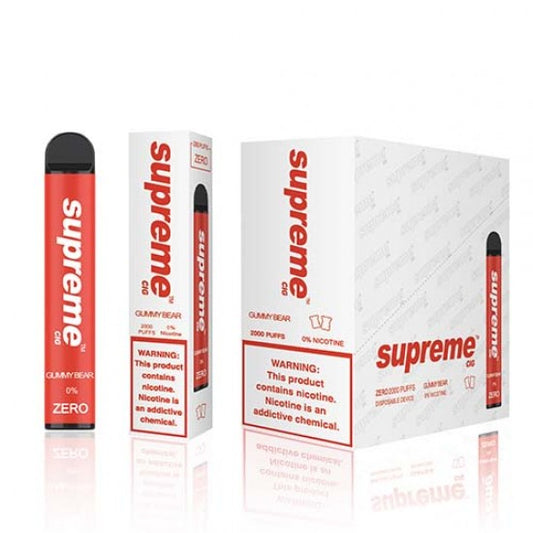 SUPREME MAX - Gummy Bear [2000 Puffs] 10pcs - wholesale Smoke Shop