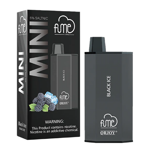 FUME MINI - Black Ice [1200 Puffs] 10pcs - wholesale Smoke Shop