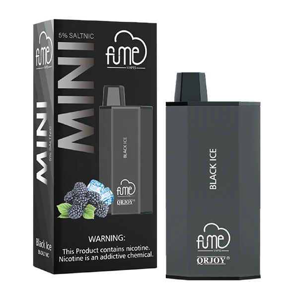FUME MINI - Black Ice [1200 Puffs] 10pcs - wholesale Smoke Shop