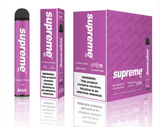 SUPREME MAX - Purple Rain [2000 Puffs] 10pcs - wholesale Smoke Shop