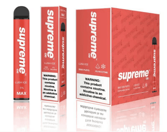 SUPREME MAX - Lush Ice [2000 Puffs] 10pcs - wholesale Smoke Shop