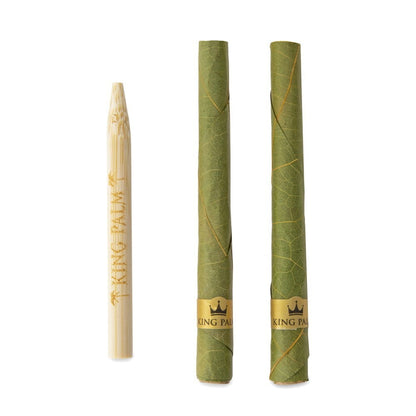 KING PALM 2 Pack [Banana Cream Slim Rolls] 20ct - wholesale Smoke Shop