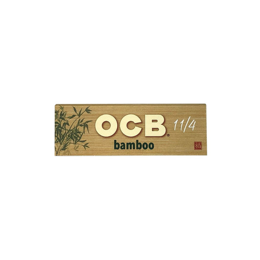 OCB Bamboo Rolling Papers [1-1/4"] 24ct - wholesale Smoke Shop