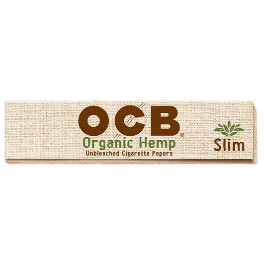 OCB Organic Hemp Rolling Papers [King Size Slim] 24ct - wholesale Smoke Shop