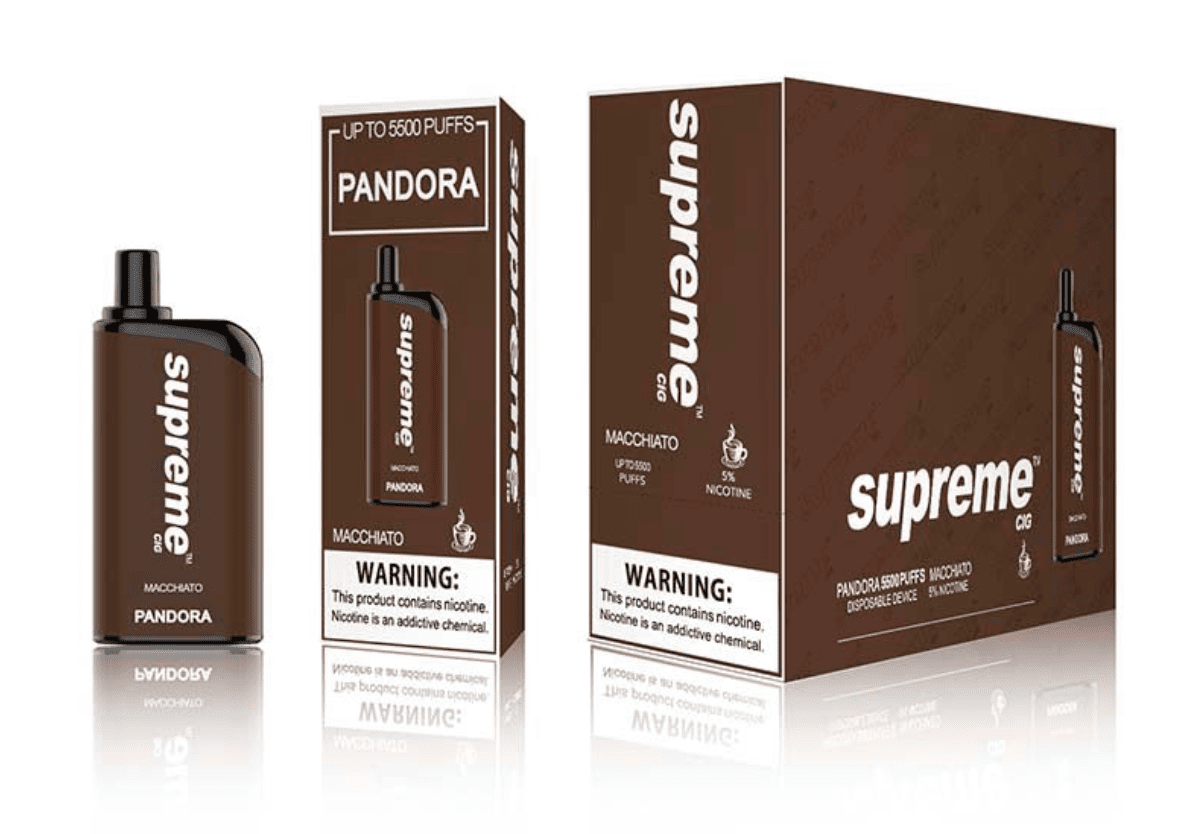 SUPREME PANDORA - Red Apple [5500 Puffs] 5pcs - wholesale Smoke Shop