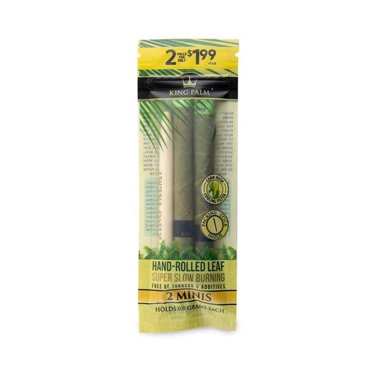 KING PALM 2 Pack [Mini Rolls] 20ct - wholesale Smoke Shop