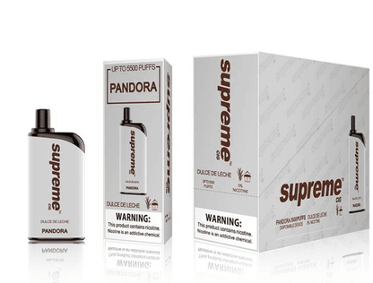 SUPREME PANDORA  - All [5500 Puffs] 5pcs - wholesale Smoke Shop