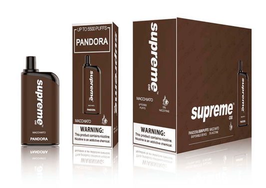 SUPREME PANDORA  - Macchiato [5500 Puffs] 5pcs - wholesale Smoke Shop