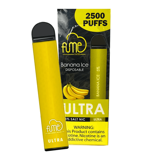 FUME ULTRA - Banana Ice [2500 Puffs] 10pcs - wholesale Smoke Shop