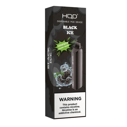 HQD CURVIE AIR - Black Ice [4000 Puffs] 5ct - wholesale Smoke Shop