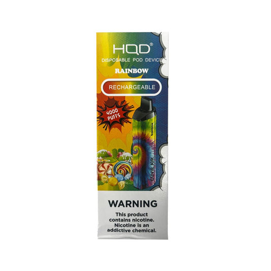 HQD CURVIE AIR - Rainbow [4000 Puffs] 5ct - wholesale Smoke Shop
