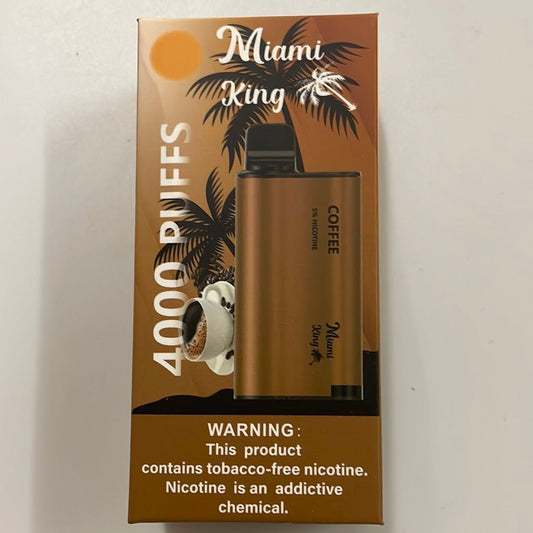 Miami King Coffee Box of 5 - wholesale Smoke Shop